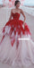 Charming Sweetheart A-line Tulle Backless Prom Dress, FC3760