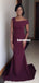 Stunning Mermaid Off Shoulder Long Bridesmaid Dress, FC6013