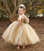 Brown Tulle Pixie Tutu Dresses, Popular Flower Girl Dresses, Free Custom Dresses, FG021