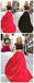 Long Prom Dress, Two Pieces Prom Dress, Simple Prom Dress, Red and Black Prom Dress, Custom prom dress,Affordable Prom Dress,Party Dresses,Evening Dresses,PD0043