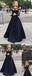 Long Prom Dress ,Black Prom Dress,Prom Dress With Lace ,Long Sleeve Prom Dress ,Elegant Prom Dress,Custom Prom Dress,Party Dresses,Evening Dresses,PD0045