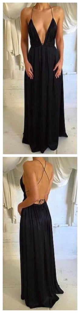 Spaghetti Straps Prom Dress,Sexy Prom Dress,Simple Prom Dress ,Backless Prom Dress,Custom Prom Dresses ,Evening Dresses, Prom Dresses,Long Prom Dress, Party Prom Dress,PD0060