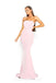 Straight Neckline Mermaid Sxey Backless Floor-Length Bridesmaid Dress, FC4557