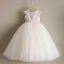 Tulle Cheap A-Line Flower Girl Dresses, Popular Little Girl Dresses with Bow-Knot, D998