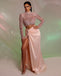 Stunning Two-Pieces Mermaid Long-Sleeves High Neck Prom Dresses, FC6541